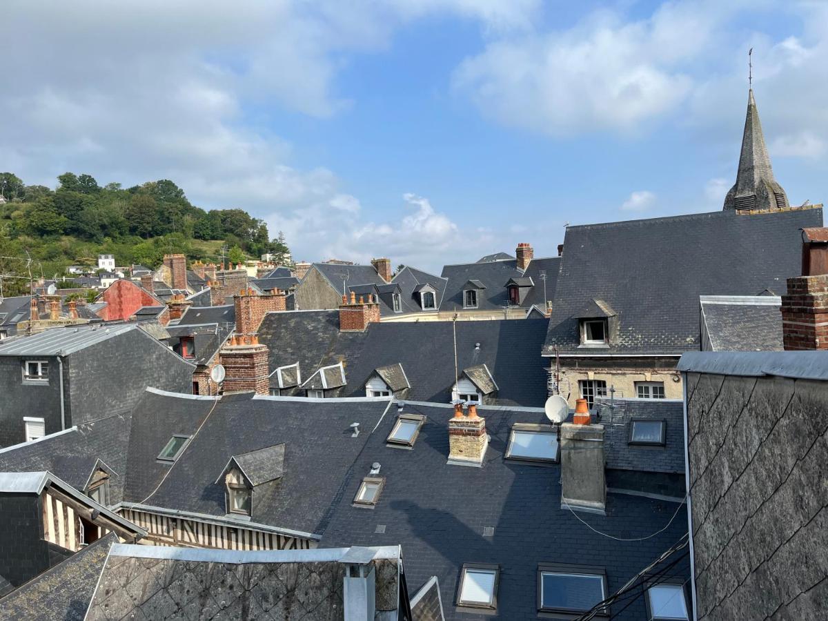 Appartamento Sur Les Toits De Honfleur Esterno foto