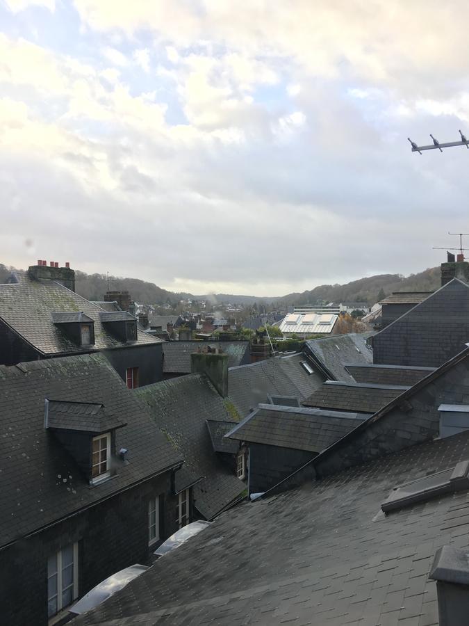Appartamento Sur Les Toits De Honfleur Esterno foto